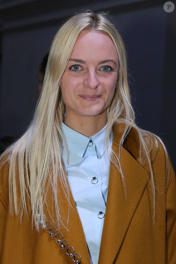 Virginie Courtin-Clarins - People lors du défilé Haute Couture Alexandre Vauthier Printemps-Eté 2016 au musée des Arts décoratifs à Paris le 26 janvier 2016. 
© CVS/Veeren / Bestimage
