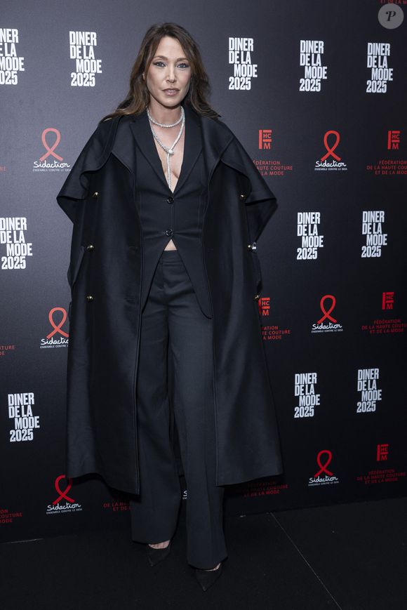 Laura Smet au photocall du 22ème dîner de la mode pour le Sidaction à Paris le 30 janvier 2025.
© Olivier Borde / Bestimage