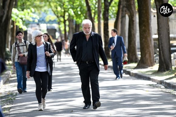 Raphaël Mezrahi aux arrivées des obsèques de Catherine Ringer, la chanteuse des Rita Mitsouko, au cimetière de Montmartre, dans le 18ème arrondissement de Paris, France, le 19 septembre 2026. © Bestimage
