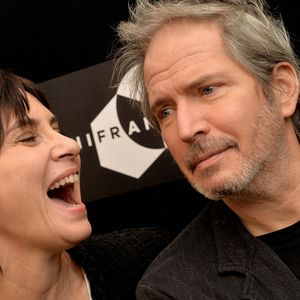 Géraldine Pailhas et son mari Christopher Thompson lors du festival d'Unifrance "My French Film festival 2021" à l'hôtel Rochechouart à Paris, le 13 janvier 2021. 

© Veeren/Bestimage
