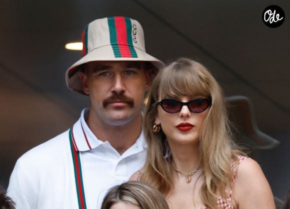 Le couple de stars Taylor Swift et Travis Kelce est aperçu lors de l'US Open 2024 au au stade Billie Jean King National Tennis Center à New York City. © : Backgrid USA / Bestimage