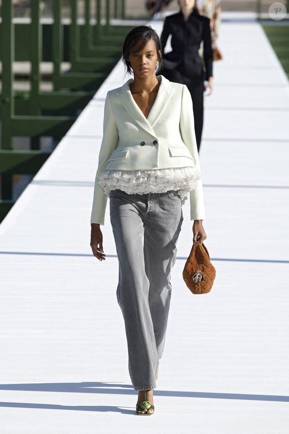 Défilé Christian Dior "Collection Femme Prêt-à-Porter Automne/Hiver 2026-2027" lors de la Fashion Week de Paris (PFW) le 3 mars 2026.