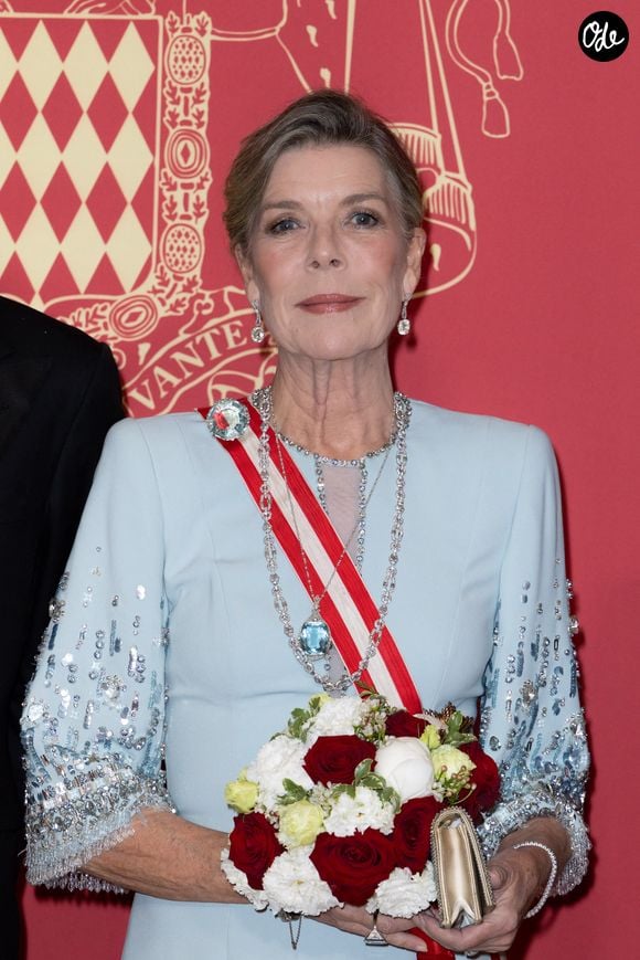 La princesse Caroline de Hanovre au gala "Bonsoir Monte-Carlo - Grande revue - Josephine Baker" à l'opéra de Monte-Carlo à l'occasion de la fête nationale le 19 novembre 2025.

© Olivier Huitel / Pool Monaco / Bestimage