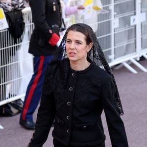 Charlotte Casiraghi - Visite historique du pape Léon XIV à Monaco le 28 mars 2026.
© Dominique Jacovides - Bruno Bebert / Bestimage