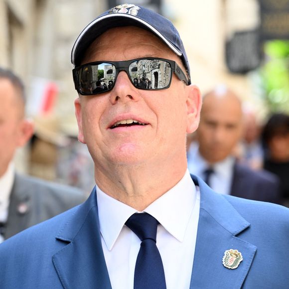 Le prince Albert II de Monaco s'est rendu à Saint Paul de Vence, dans les Alpes-Maritimes, dans le cadre de ses déplacements réguliers dans les collectivités historiquement liées à la Principauté, le 15 juillet 2025. 
© Bruno Bebert / Bestimage