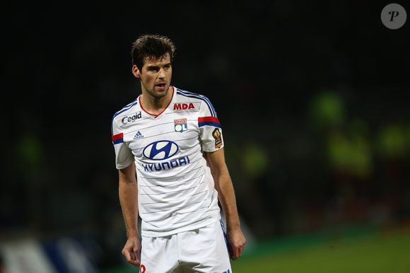 Yoann Gourcuff - Match de Ligue 1 Lyon - Psg au stade Gerland à Lyon le 8 février 2015.