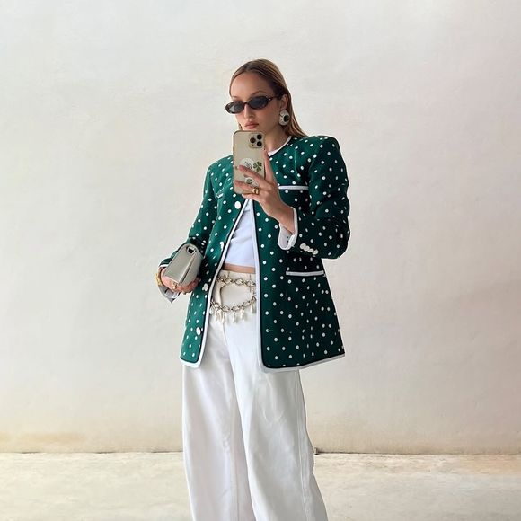 Emma Rotenberg, créatrice de mode et fille de Stéphane Rotenberg.