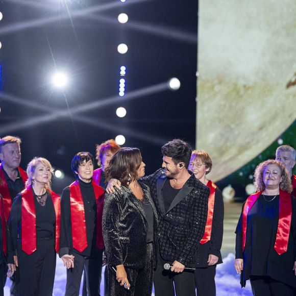 Exclusif - Chimene Badi et Vincent Niclo - Enregistrement de l'émission "La fête de la chanson française" à Paris, présentée par L.Thilleman et A.Manoukian, et diffusée le 20 décembre sur France 3
© Pierre Perusseau / Bestimage