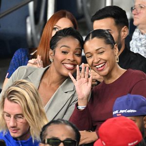 Miss France 2025, Angélique Angarni-Filopon, a également marqué la soirée

Angélique Angarni-Filopon (Miss France 2025), Paul Mirabel, Kalash - Célébrités dans les tribunes lors du match de qualification pour la Coupe du Monde 2026 entre la France et l'Islande (2-1) au Parc des Princes à Paris le 9 septembre 2025. © Lionel Urman/Bestimage
