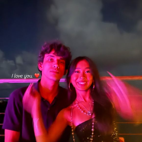 Capture d'écran, Instagram de Jade Hallyday.