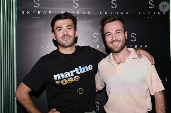 Exclusif - Arnaud Bonet. Nicolas Boisseleau (Collectif musical d'electro, Bon Entendeur) - Soirée pour l'ouverture du Skybar de l'hôtel Pullmann Montparnasse à Paris le 28 juin 2022. © Rachid Bellak/Bestimage