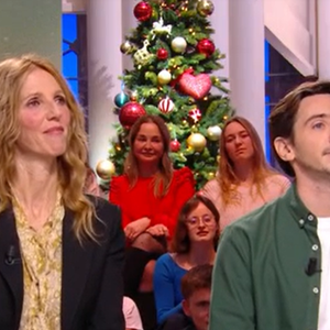 Sûrement la première d'une longue série

Thomas Marty avec Sandrine Kiberlain sur le plateau de "Quotidien" sur TMC le 17 décembre 2024.