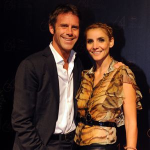 Clotilde Courau et son mari Emmanuel Philibert de Savoie à la "Fête de la sélection" lors du 64ème festival de Cannes. ABACAPRESS.COM