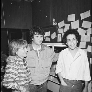 France Gall, Daniel Balavoine, Michel Berger lors de la première de son spectacle à Paris © Agence Bestimage