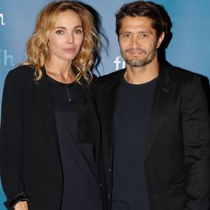Exclusif - Bixente Lizarazu et sa compagne Claire Keim - Soirée annuelle de la FIDH (Fédération Internationale des ligues de Droits de l'Homme) à l'Hôtel de Ville à Paris, le 8 décembre 2014.