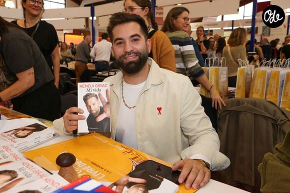 Kendji Girac à la Hall Georges Brassens de Brive-la-Gaillarde pour la 43 ème Foire du Livre de Brive, le 8 novembre 2025. © Jean-Marc Lhomer/Bestimage