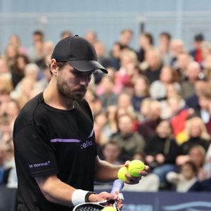 Lucas Pouille (France) lors de la finale au Play In Challenger Lille 2025, ATP 125 Challenger Tour, le 9 février 2025 Laurent Sanson/PsnewZ/Bestimage