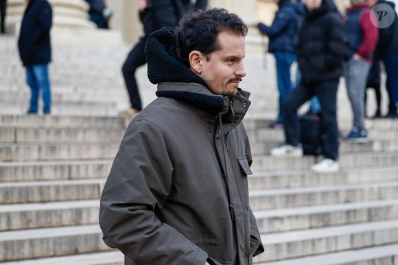Juan Arbeláez - Sorties de la cérémonie religieuse en hommage à Rolland Courbis dans l'église de la Madeleine à Paris, France, le 14 janvier 2026. © Jacovides-Moreau/Bestimage