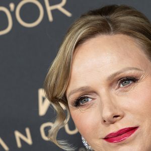 La princesse Charlène de Monaco au photocall de la 69ème cérémonie du Ballon D'Or 2025 au théâtre du Châtelet à Paris, France, le 22 septembre 2025. © Cyril Moreau/Bestimage