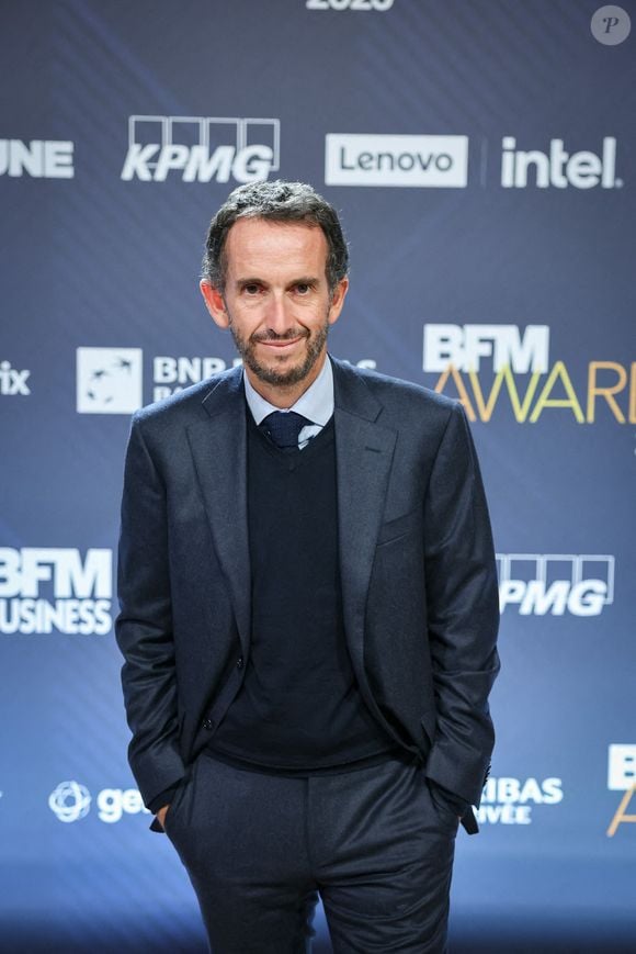 Le PDG du groupe français Carrefour, Alexandre Bompard, lors de la 21e édition des BFM Awards au Grand Palais à Paris, France, le 2 décembre 2025. Photo par Alexis Jumeau/ABACAPRESS.COM