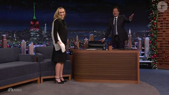 Lily-Rose Depp à Los Angeles en décembre 2024 lors du Tonight Show Starring Jimmy Fallon Backgrid UK/ Bestimage
