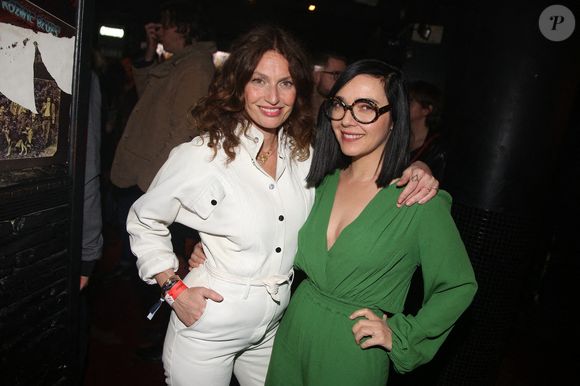 Exclusive - Sylvie Hoarau et Aurélie Saada du duo Brigitte lors de la soirée du 9e anniversaire du Bus Palladium, organisée au Bus Palladium à Paris, France, le 14 mars 2019. Photo by Jerome Domine/ABACAPRESS.COM