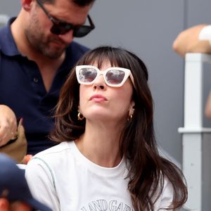 Nolwenn Leroy dans les tribunes des Internationaux de France de tennis de Roland Garros 2024 à Paris, France, le 4 juin 2024. © Jacovides-Moreau/Bestimage