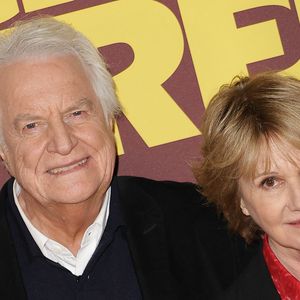 - André Dussollier et Miou Miou - Avant-première du film "chers parents" au cinéma UGC Ciné Cité Bercy le 16 février 2026. © Coadic Guirec / Bestimage