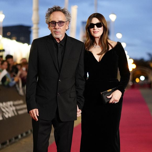 Monica Bellucci, Tim Burton – « Maria Callas : Lettres et Mémoires » projeté lors du 72e SSIFF. Saint-Sébastien, le 26 septembre 2024. LALO YASKY / BESTIMAGE