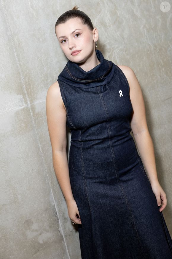 Exclusif - Marine Delplace en backstage de l'enregistrement de l'émission "Nos voix pour toutes" au profit de la Fondation des femmes à l'Adidas Arena diffusée sur TMC le 25 novembre 2025, à Paris, France, le 19 novembre 2025. © Guirec-Moreau/Bestimage