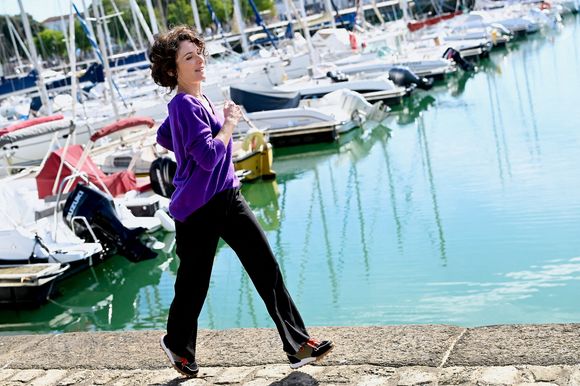 Elsa Lunghini assiste au Ici Tout Commence lors du 26ème Festival de la Fiction de La Rochelle le 14 septembre 2024 à La Rochelle, France. Photo by Franck Castel/ABACAPRESS.COM