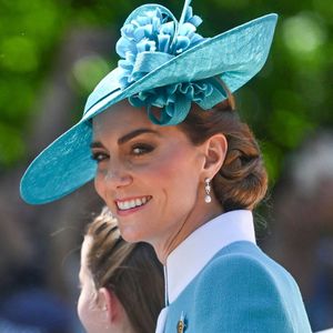 Catherine, princesse de Galles, lors du défilé des couleurs 2025, à Londres, Royaume-Uni, le 14 juin 2025. Photo by Zak Hussein/Splash News/ABACAPRESS.COM
