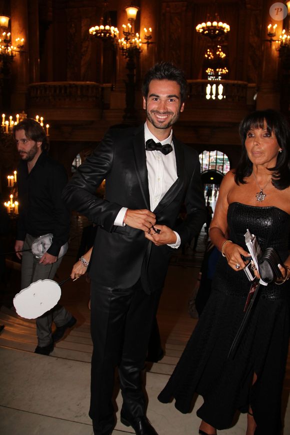 Jackie Lombard, Frédéric Lerner au concert Symphonica de George Michael, à l'Opéra Garnier, le 9 septembre 2012.

Photo : Bestimage