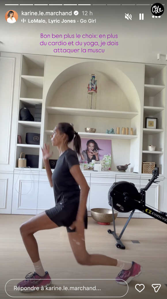 Avant de terminer par des fentes sautées, un exercice plus cardio qui combine renforcement musculaire et explosivité.