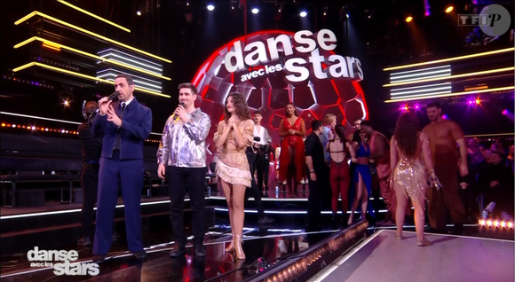 Julien Lieb dans Danse avec les stars, capture d'écran TF1