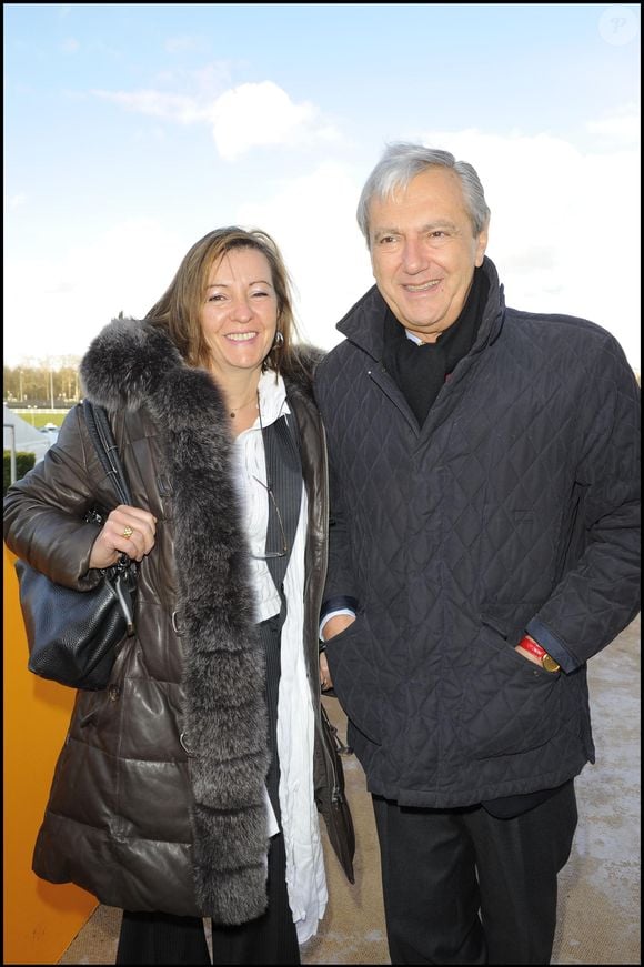 Archives - Daniel Bilalian et son ex femme Christine de Précigout à Vincennes en 2010. COADIC GUIREC / BESTIMAGE