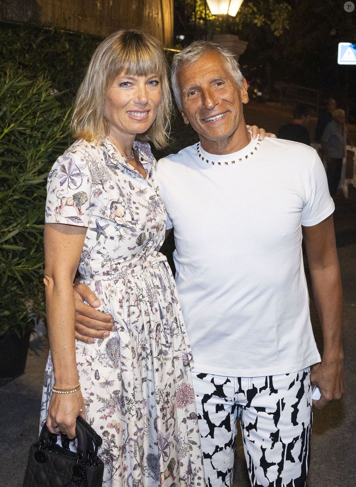 Nagui sur scène, sa femme Mélanie Page jamais bien loin ! Dans le public, elle  se lâche - Purepeople