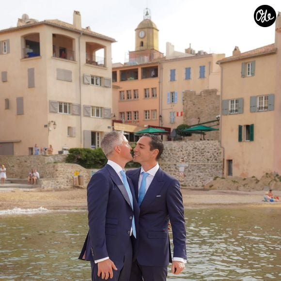 Etienne Bousquet-Cassagne a partagé de nombreuses images inédites de son mariage avec Ralf Schumacher. Capture d'écran Instagram