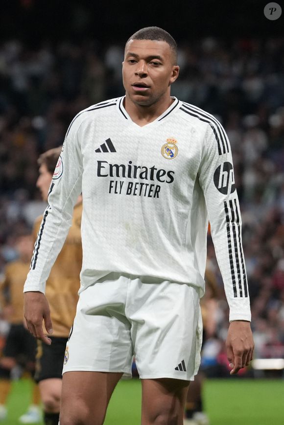 Le Real Madrid se qualifie pour la finale de la Copa Del Rey après sa victoire face au Real Sociedad (4-4), le 1er avril 2025. 
© Laurent Lairys / Bestimage