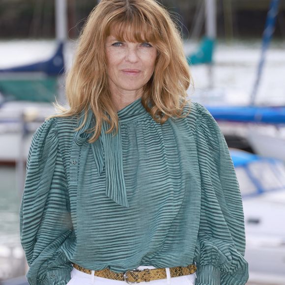 Gwendoline Hamon - Le festival de fiction TV de La Rochelle vendredi 16 septembre 2022. © Christophe Aubert via Bestimage