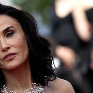 Demi Moore - Montée des marches du film " La bola negra " lors du 79ème Festival International du Film de Cannes, le 21 mai 2026. © Olivier Borde / Bestimage