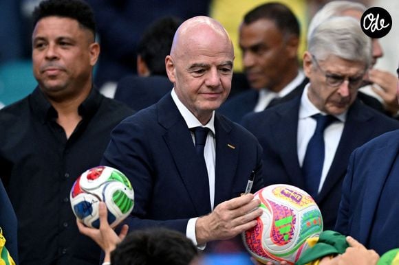 Gianni Infantino au match Bresil vs Ecosse - Coupe du monde 2026 - 24/06/2026 @Image Sport/Psnewz/Bestimage