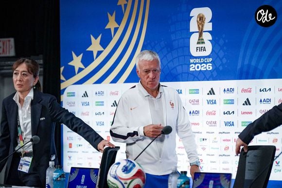 FOOTBALL : Conference de presse match France vs Espagne - Coupe du monde 2026 - 13/07/2026 - Didier Deschamps, head coach of France © Imago / PsnewZ / Bestimage