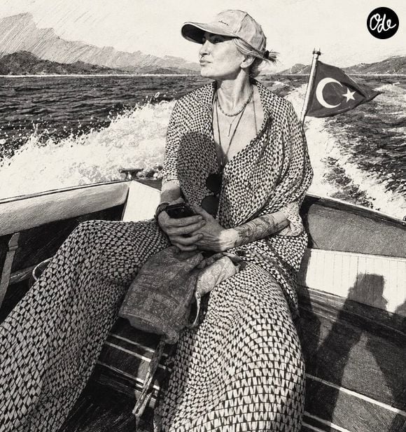 Patricia Kaas profite d'un séjour en Grèce avec son compagnon. Capture d'écran Instagram