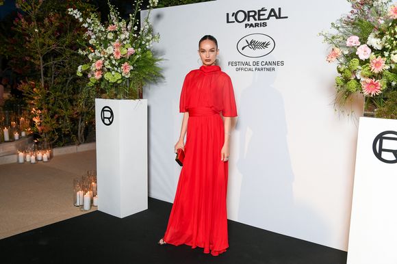 Luma Grothe au dîner L'Oréal Paris en l'honneur des femmes du cinéma lors du 78ème Festival International du Film de Cannes, le 14 mai 2025. 

Photo : Lionel Urman / Bestimage