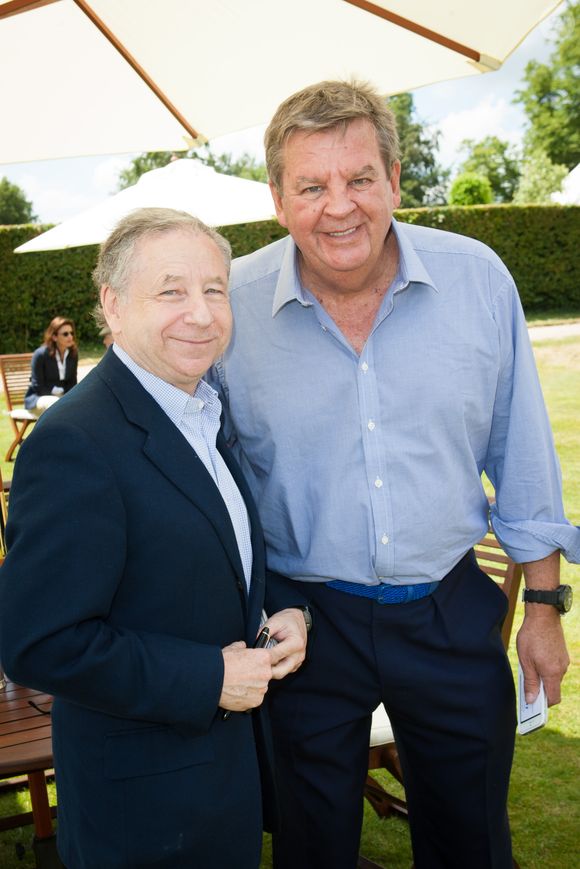 Jean Todt et Johann Rupert - Soirée Cartier Style et Luxe au festival Goodwood le 29 juin 2014