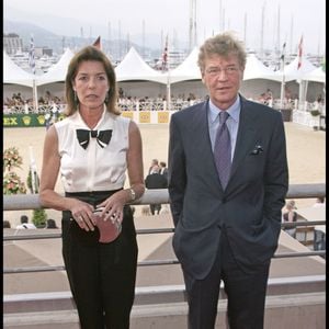 Le prince Ernst-August de Hanovre Et Caroline de Monaco à la soirée du 15ème jumping de Monaco @ JUNIOR / BESTIMAGE