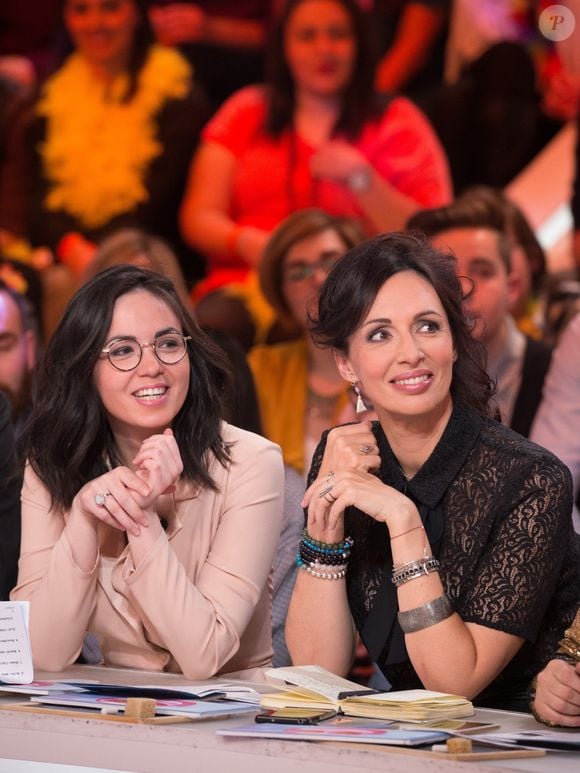Exclusif - Agathe Auproux et Géraldine Maillet - 1000ème de l'émission "Touche pas à mon poste" (TPMP) en prime time sur C8 à Boulogne-Billancourt le 27 avril 2017. (no web - No Blog pour suisse et Belgique)
