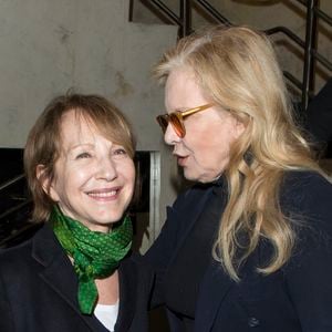 Nathalie Baye et Sylvie Vartan - Soirée en l'honneur de Danielle Darrieux lors de la projection du film "Occupe-toi d'Amélie" de Claude Autant-Lara au Max Linder Panorama à Paris le 9 avril 2018. © Pierre Perusseau/Bestimage
