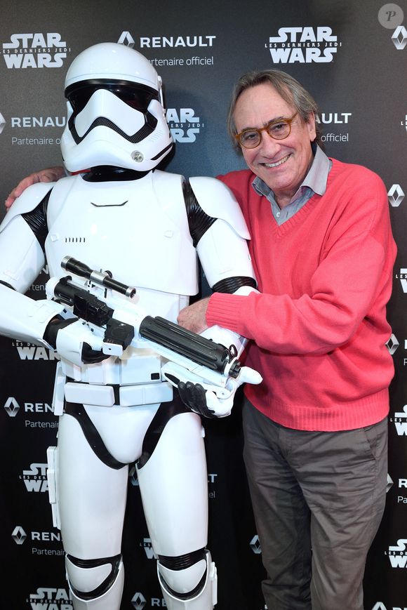 Philippe Lavil lors de la soirée Star Wars x Renault à l'Atelier Renault à Paris, France, le 13 décembre 2017. Photo Aurore Marechal/ABACAPRESS.COM